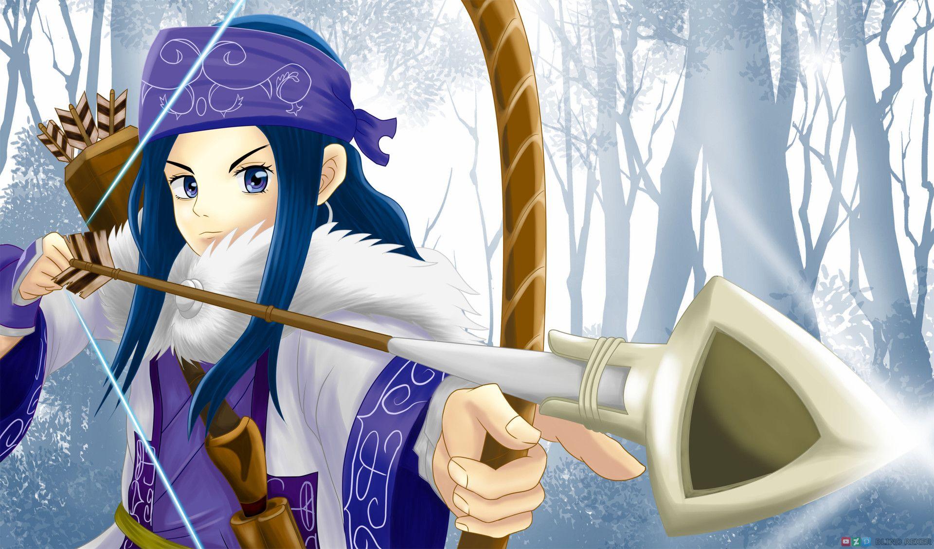1920x1129 Asirpa from Golden Kamuy, moemaomao !