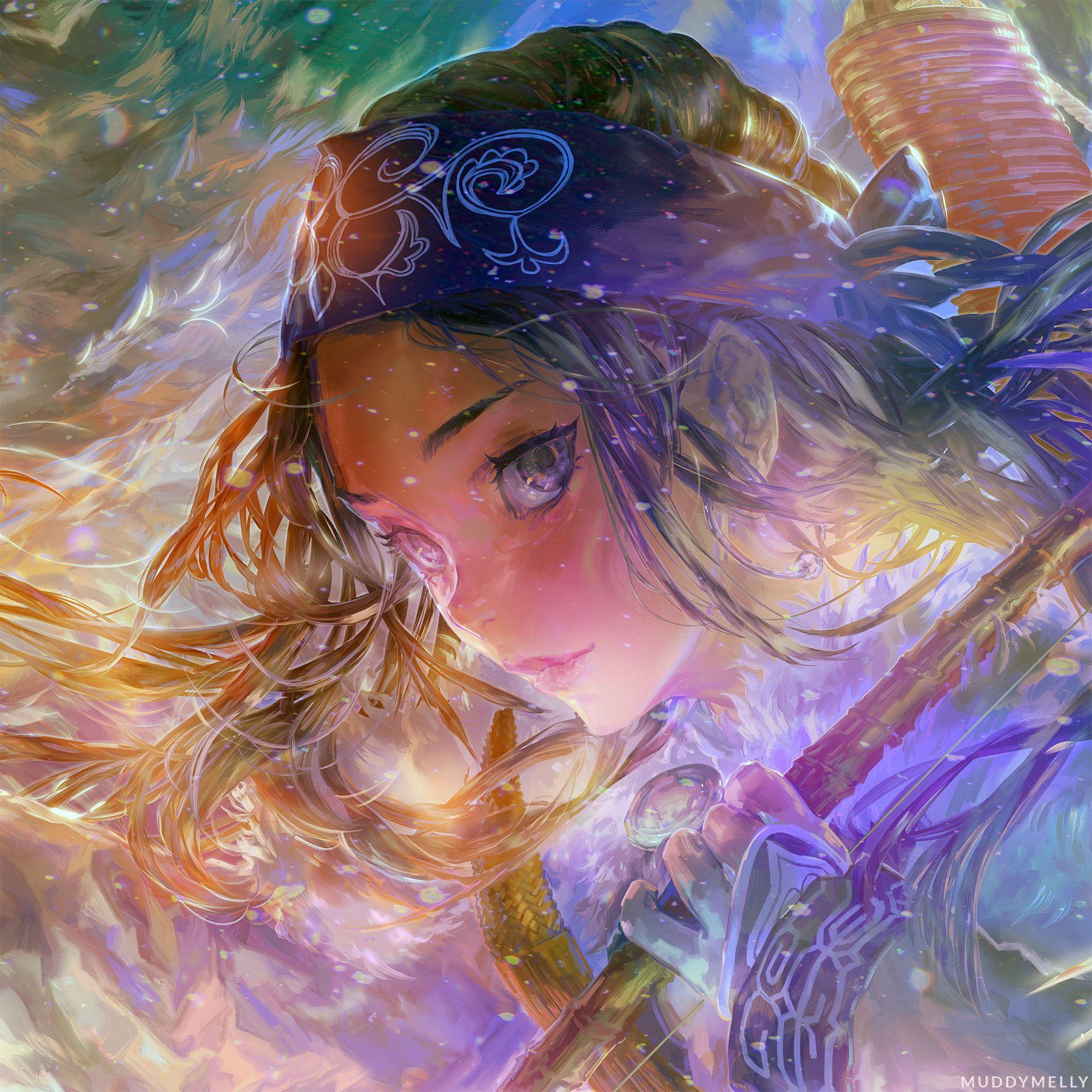 1800x1800 [Golden Kamuy] Asirpa + Retar, (王晖) Melissa Hui Wang