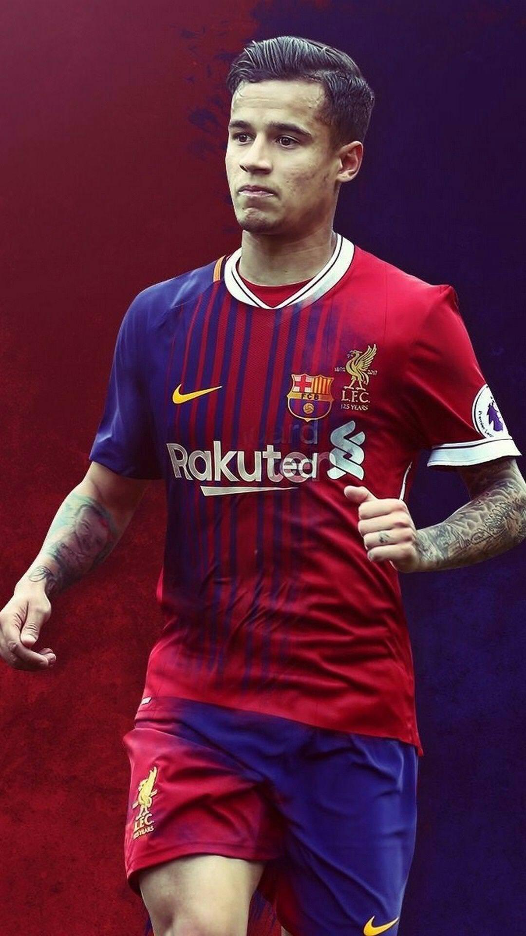 1080x1920 Philippe Coutinho Wallpaper HD for Android