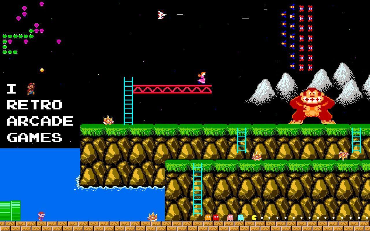 1280x800 Retro Classic Video Games HD Wallpaper