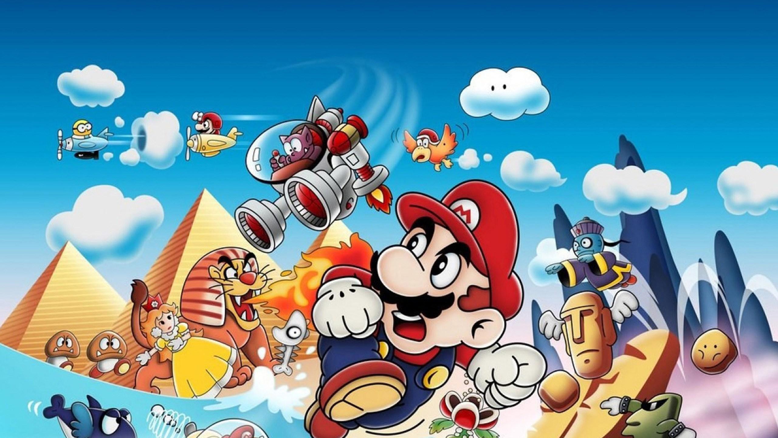 2560x1440 Retro Video Game Wallpaper