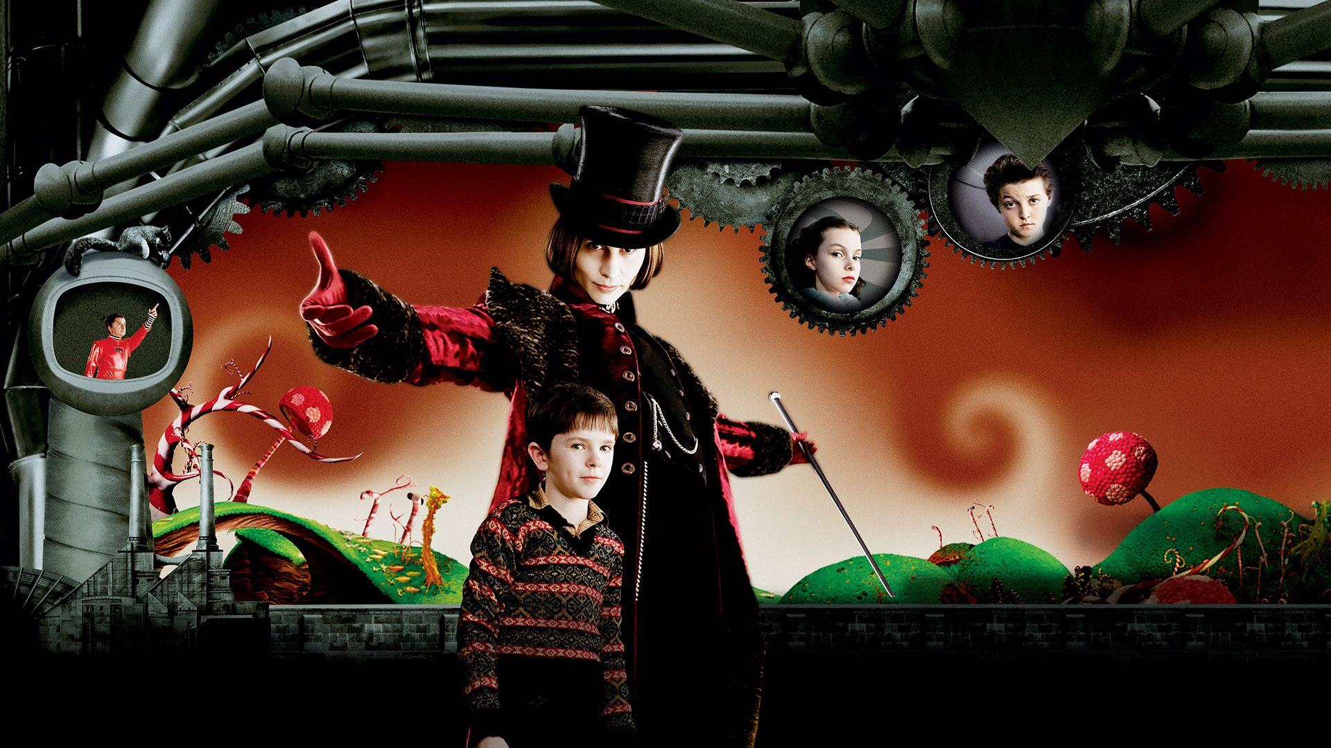 1920x1080 Title Movie Charlie And The Chocolate Factory Fabrica De Chocolate HD Wallpaper