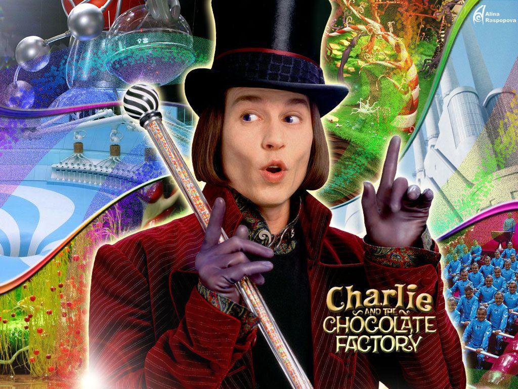 1024x768 Wallpaper and the Chocolate Factory Wallpaper