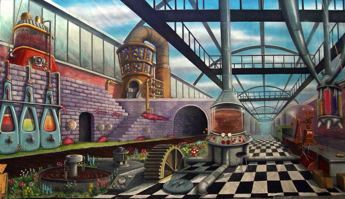 1208x700 CHARLIE CHOCOLATE FACTORY Depp Adventure Comedy Family Fantasy Charlie Chocolate Factory Musical Wallpaperx1434