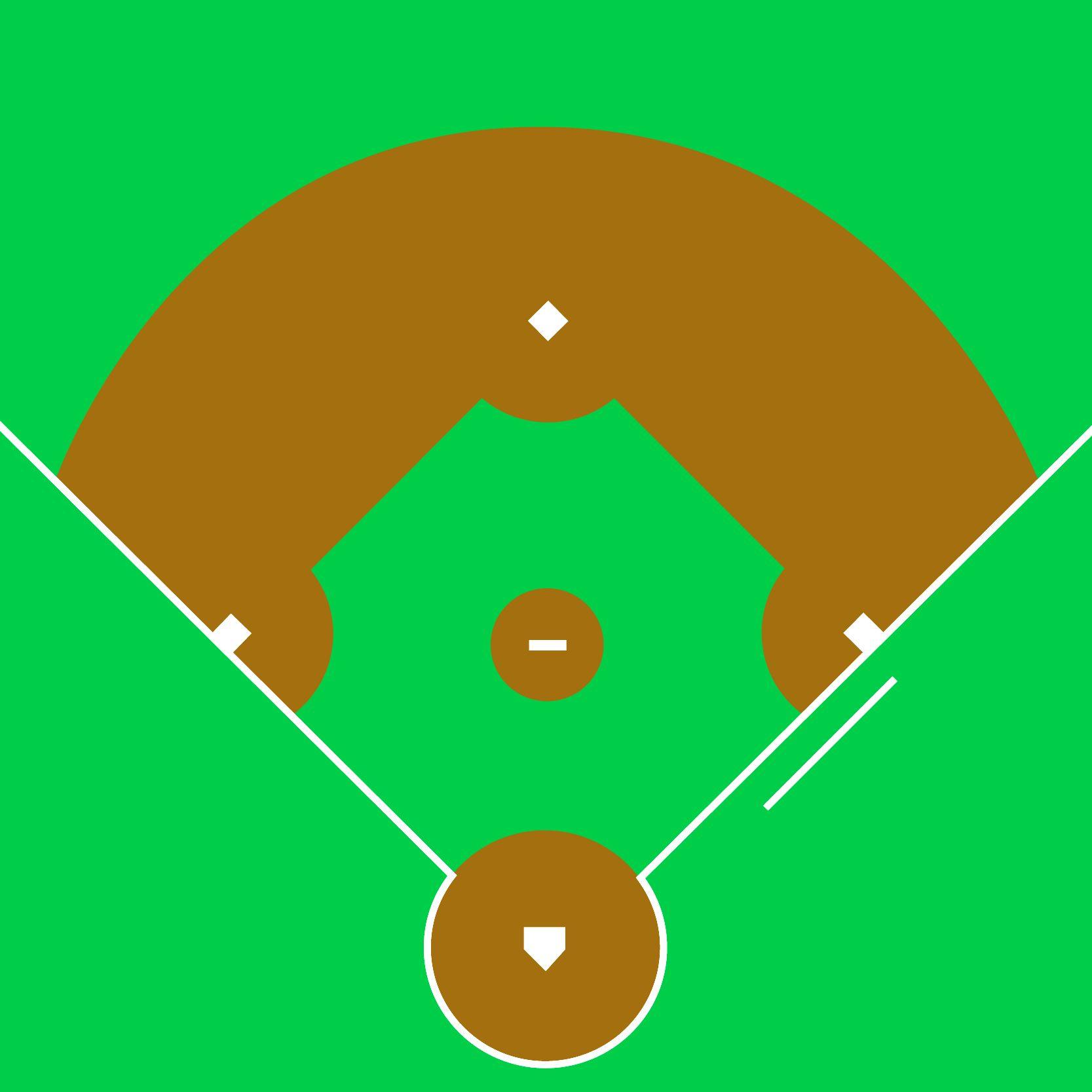 1667x1667 Baseball Diamond Clipart The Art Mad Wallpaper Baseball Field