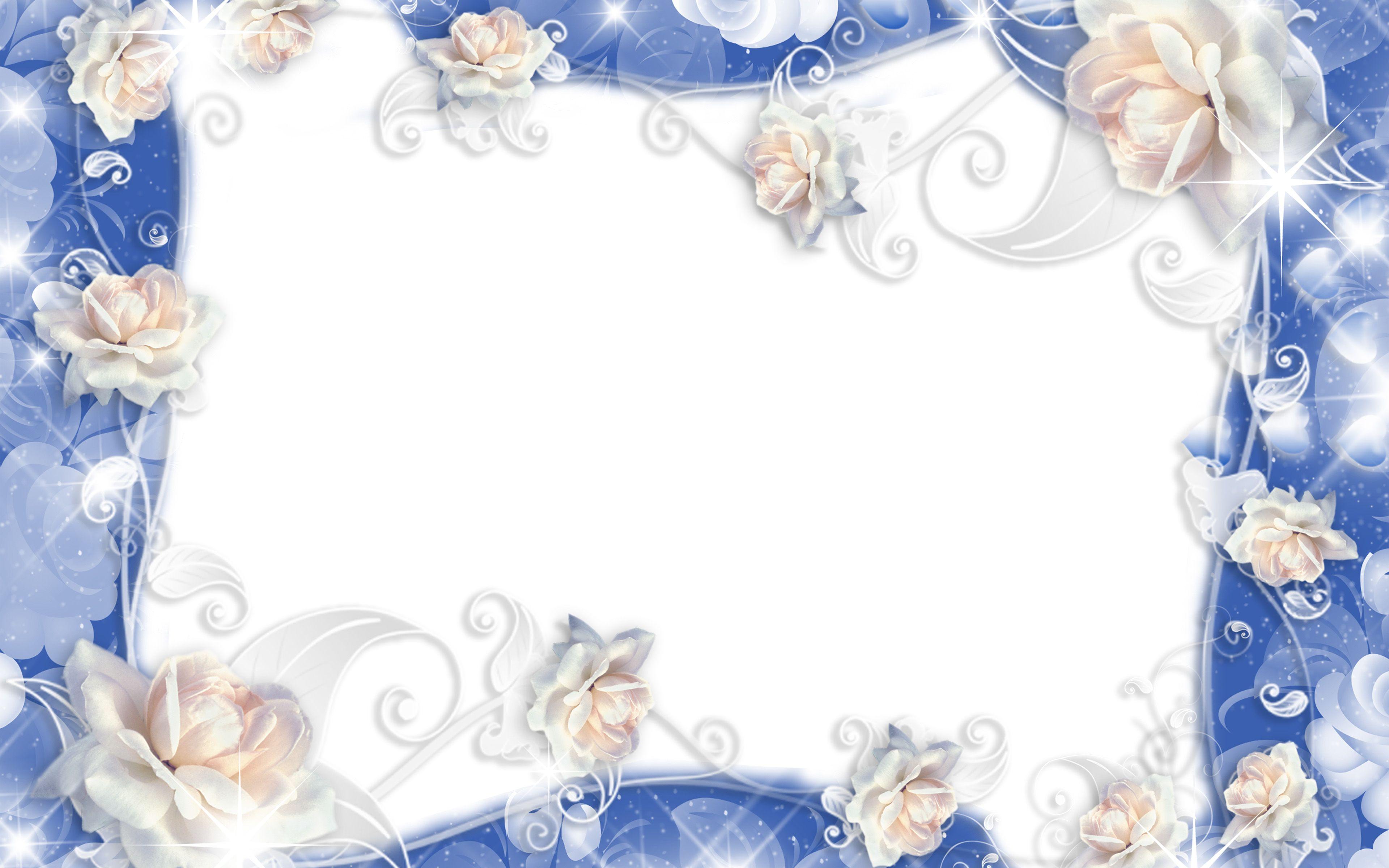 3840x2400 Download wallpaper white roses frame, 4k, floral concepts, floral frames, white background, white flowers, blue floral frame for desktop with resolution 3840x2400. High Quality HD picture wallpaper