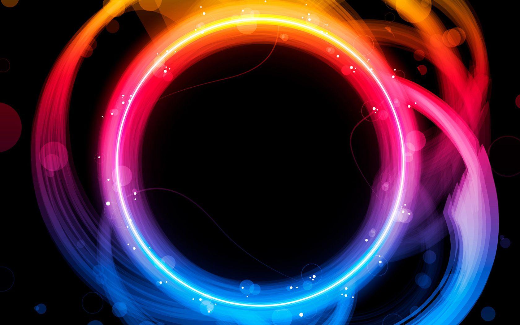 Neon Circle Wallpapers - Top Free Neon Circle Backgrounds - WallpaperAccess