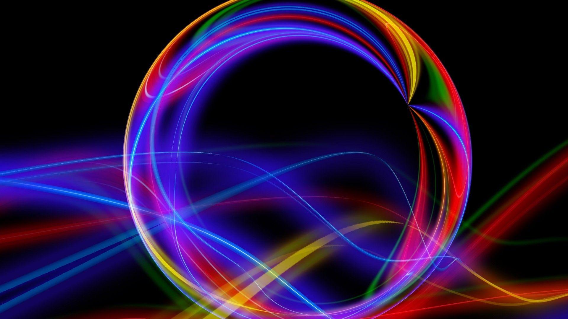 Neon Circle Wallpapers - Top Free Neon Circle Backgrounds - WallpaperAccess