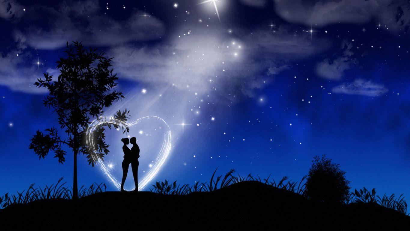 1365x768 Twin Flame Energy HD Wallpaper