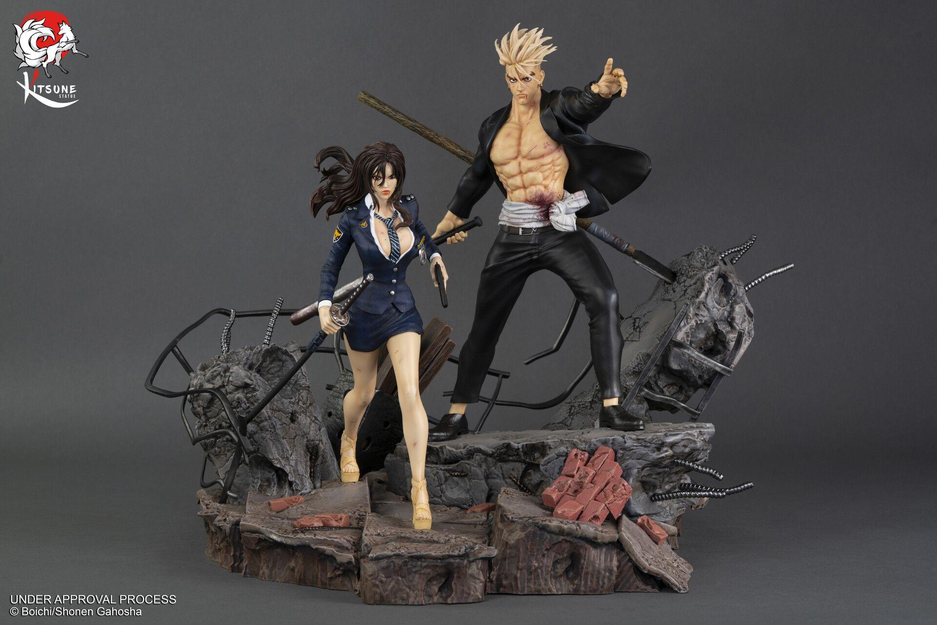 1920x1281 Ken & Yumin (Sun Ken Rock) Statue Prototype, Sacha Delon