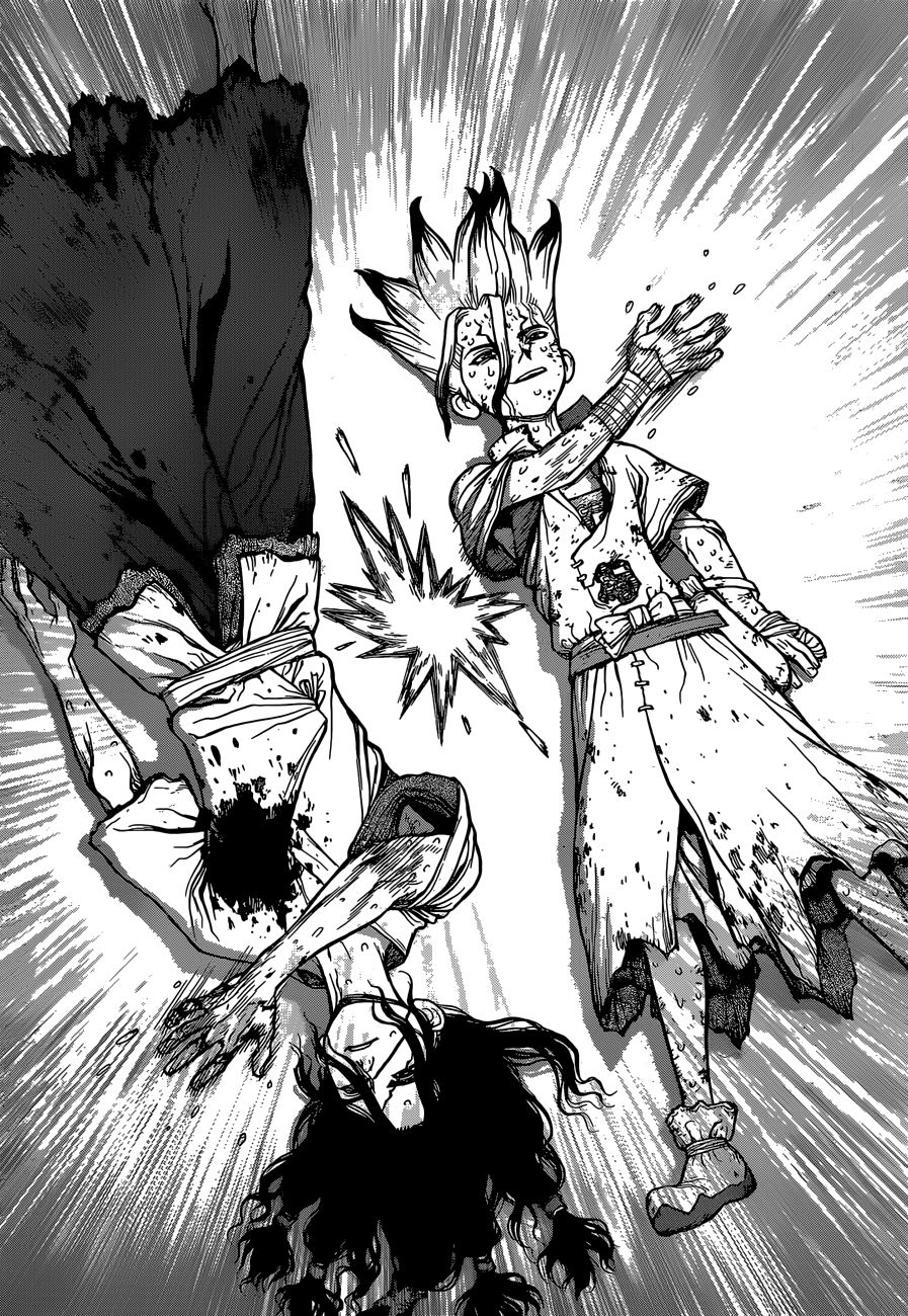 897x1300 Manga Dr. Stone 82 Online. Stone art, Stone wallpaper, Stone world