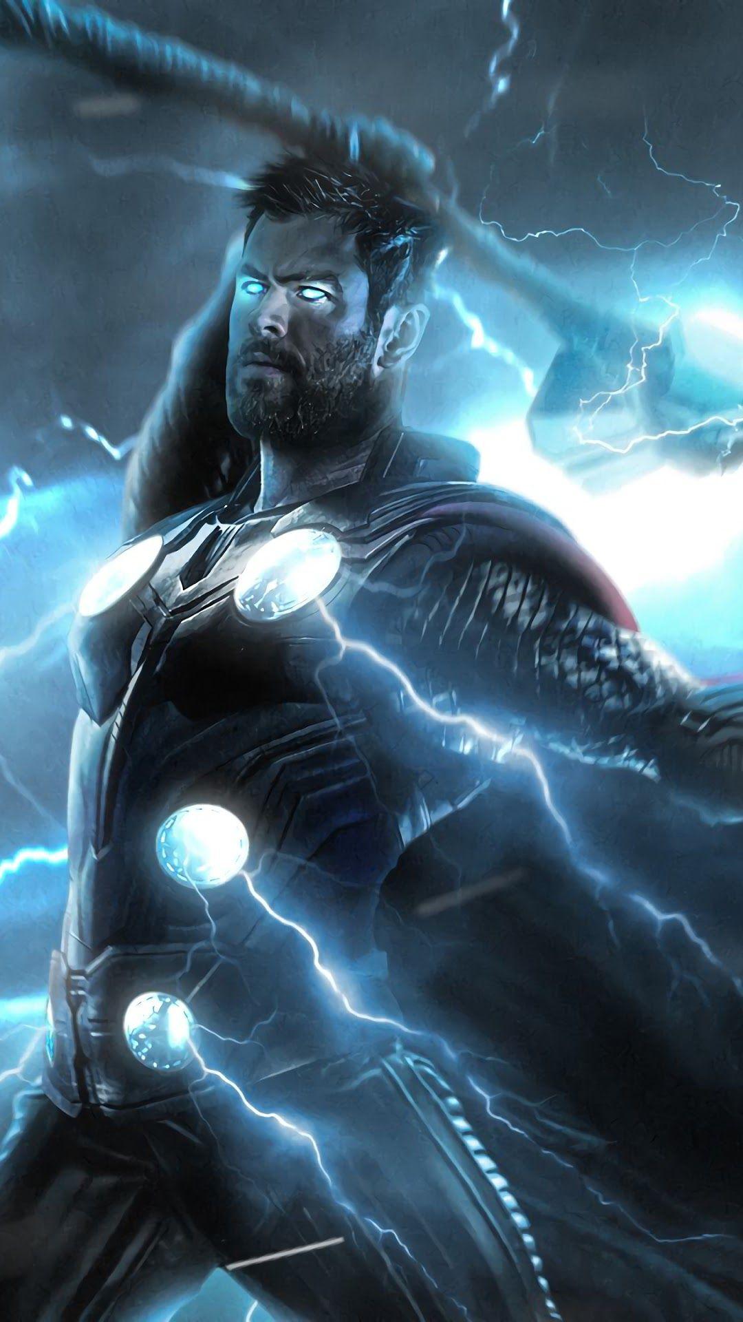 1080x1920 Avengers: Endgame, Thor, Strombreaker, Axe, Lightning iPhone 6s, 6 HD Wallpaper, Image, Background, Photo and Picture. Mocah.org HD Wallpaper