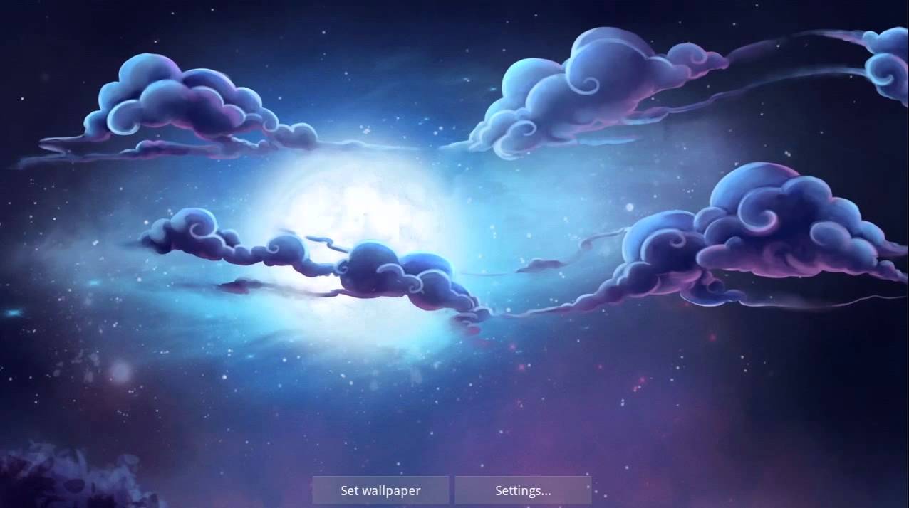 1276x714 Starlight Live Wallpaper for Android Tablet