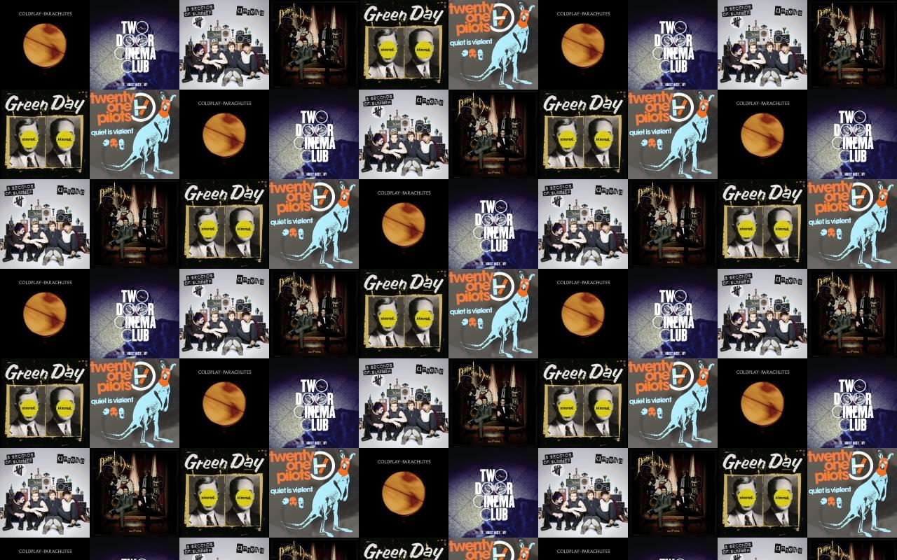 1280x800 Coldplay Parachutes Two Door Cinema Club Tourist History Wallpaper « Tiled Desktop Wallpaper