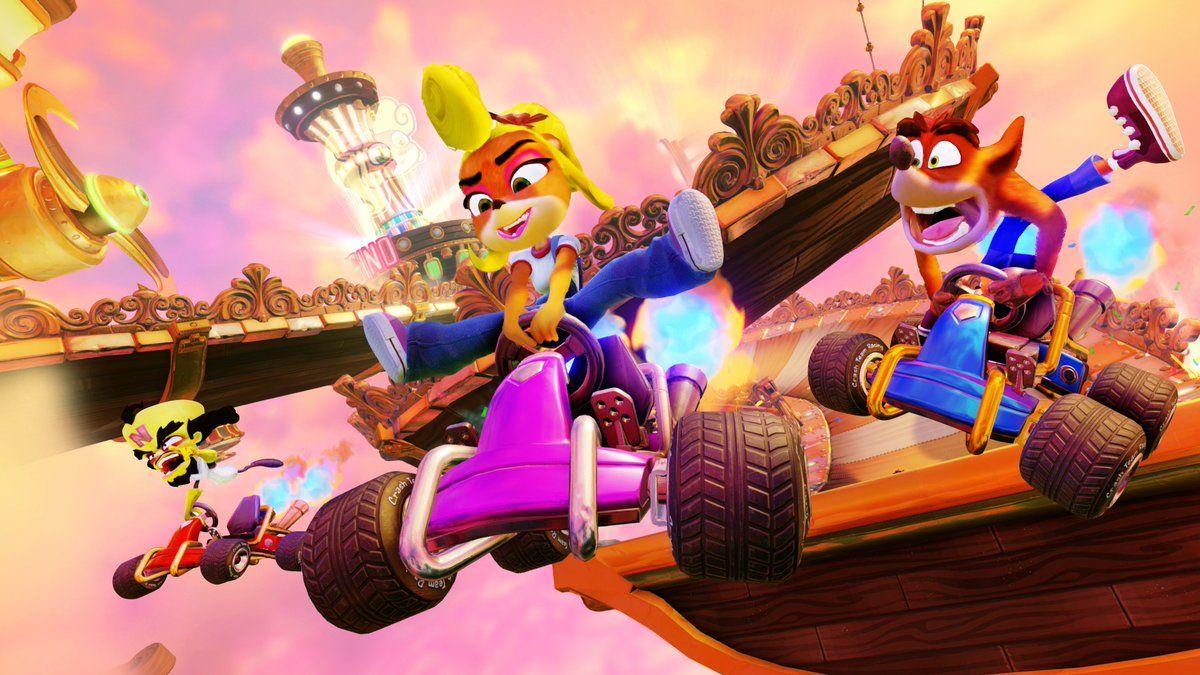 1200x675 Crash Bandicoot Out Crash Team Racing Nitro Fueled In South Hall Lobby At #E3. See You Next Week At #E3!