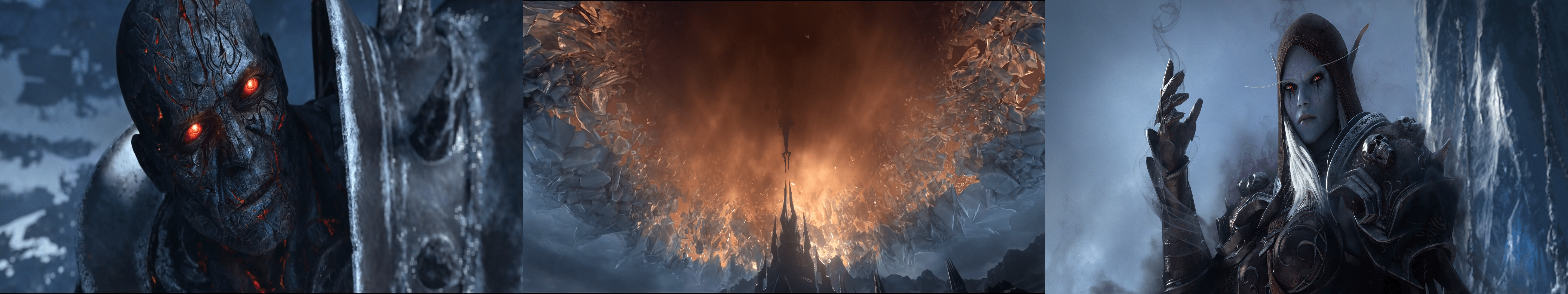 5760x1080 My First Try at photohop and a 3 monitor wallpaper for Shadowlands
