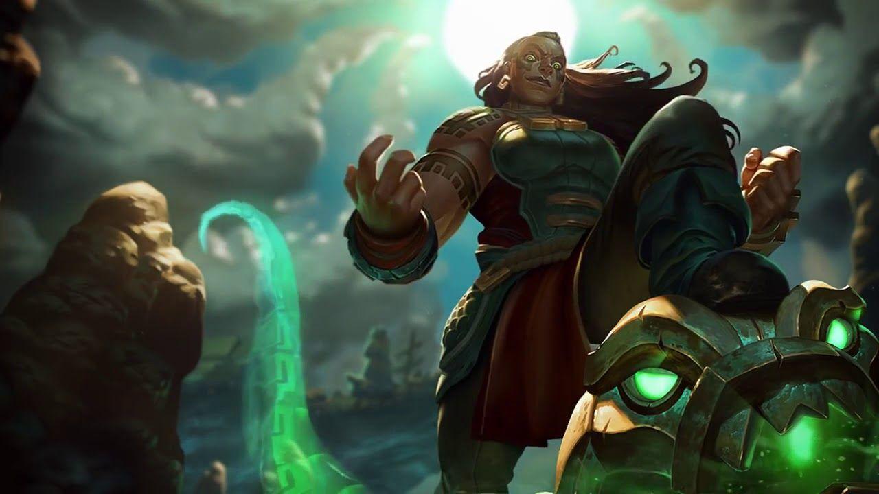 Illaoi Bilgewater LoL LoR iPhone Phone HD Wallpaper #2141h