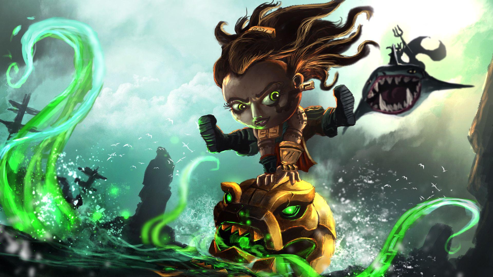1920x1080 Chibi Illaoi