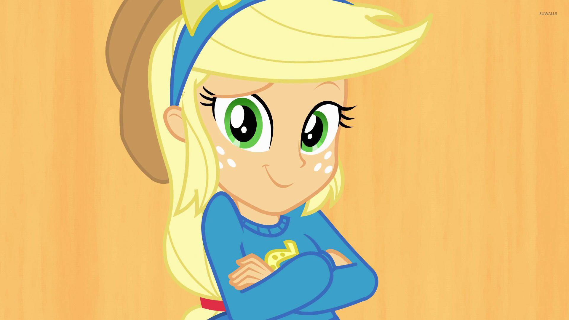 1920x1080 Applejack Little Pony Equestria Girls wallpaper wallpaper