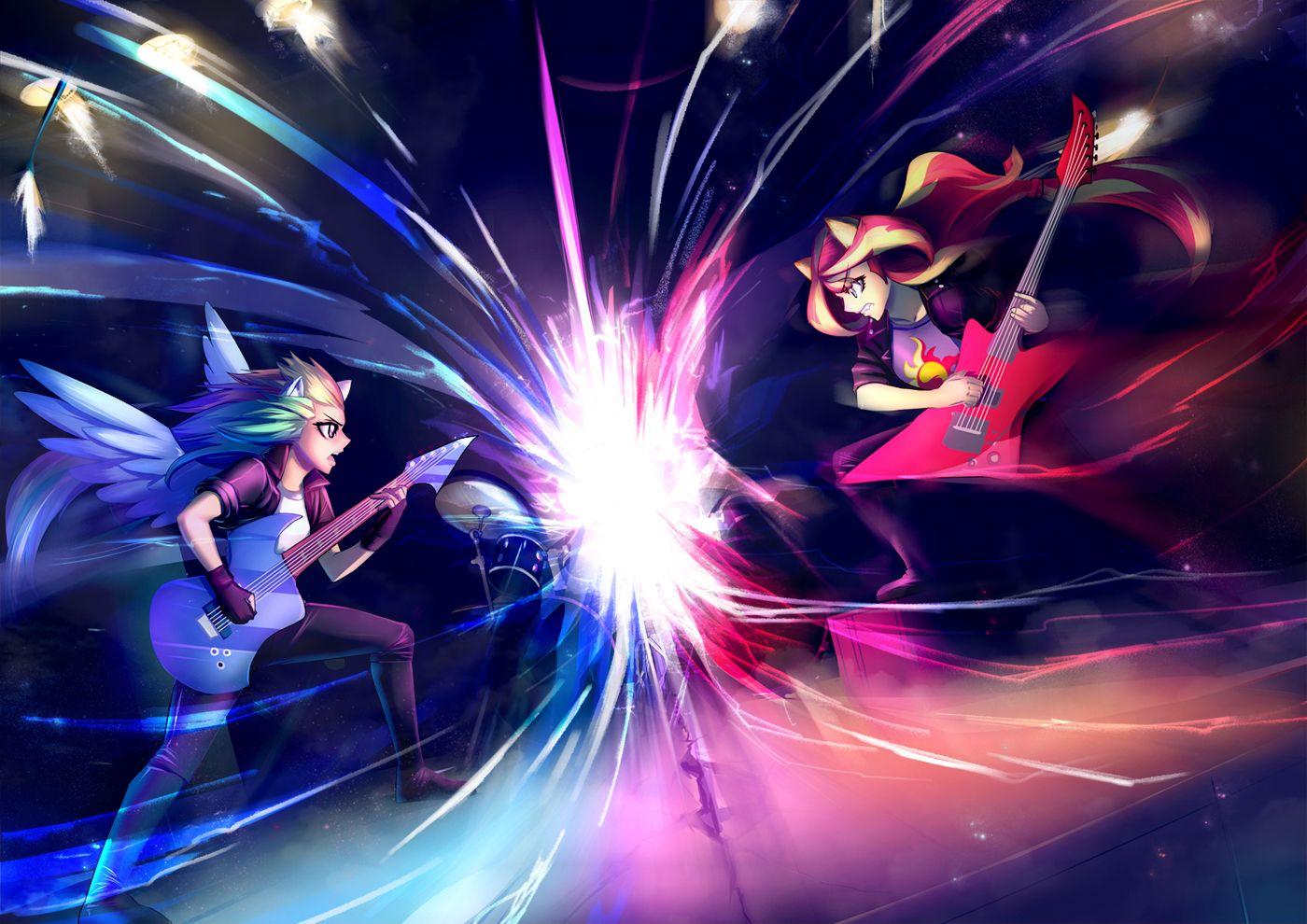 1400x990 Face Melting is Magic by bakki. My Little Pony: Equestria Girls