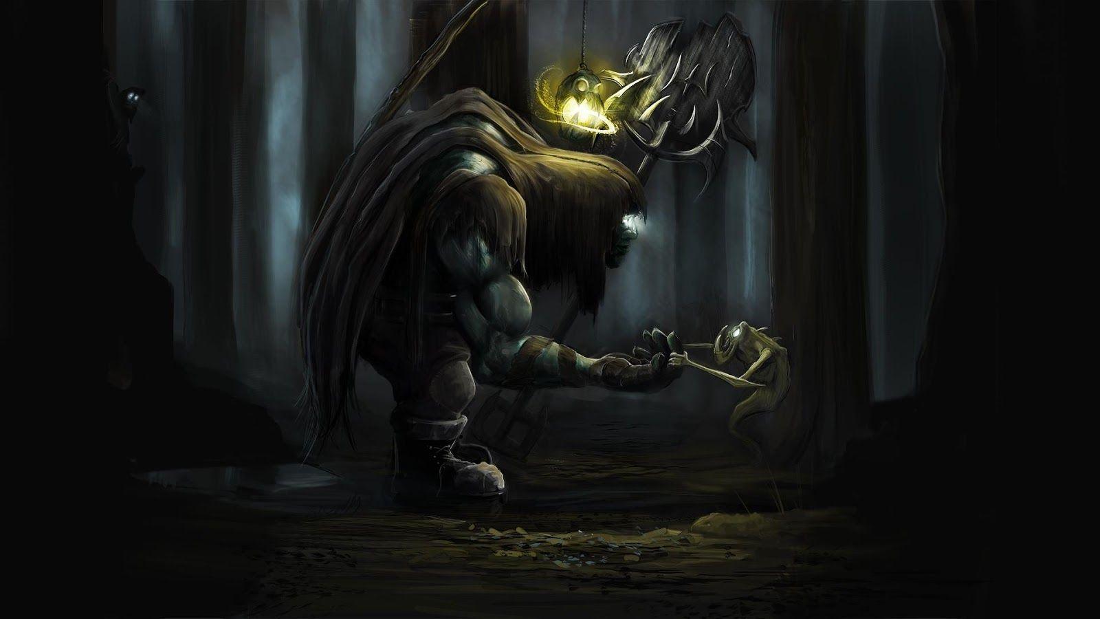 1600x900 NERFPLZ.LOL Yorick Wallpaper