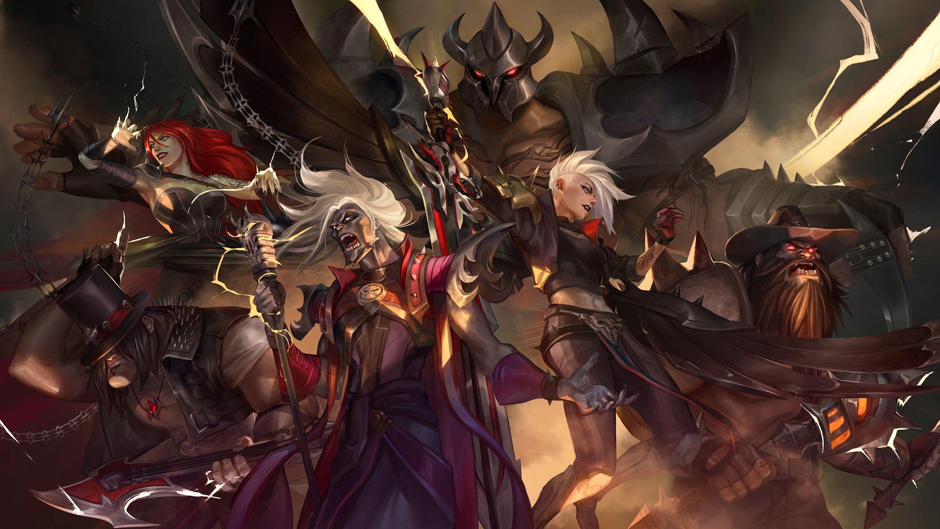 1920x1080 Pentakill Wallpaper. Pentakill Wallpaper, Pentakill Sona Wallpaper and Pentakill Rengar Wallpaper