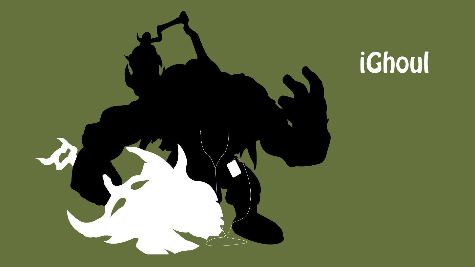 1920x1080 ipod Yorick Minimalistic. Wallpaper & Fan Arts. League Of Legends