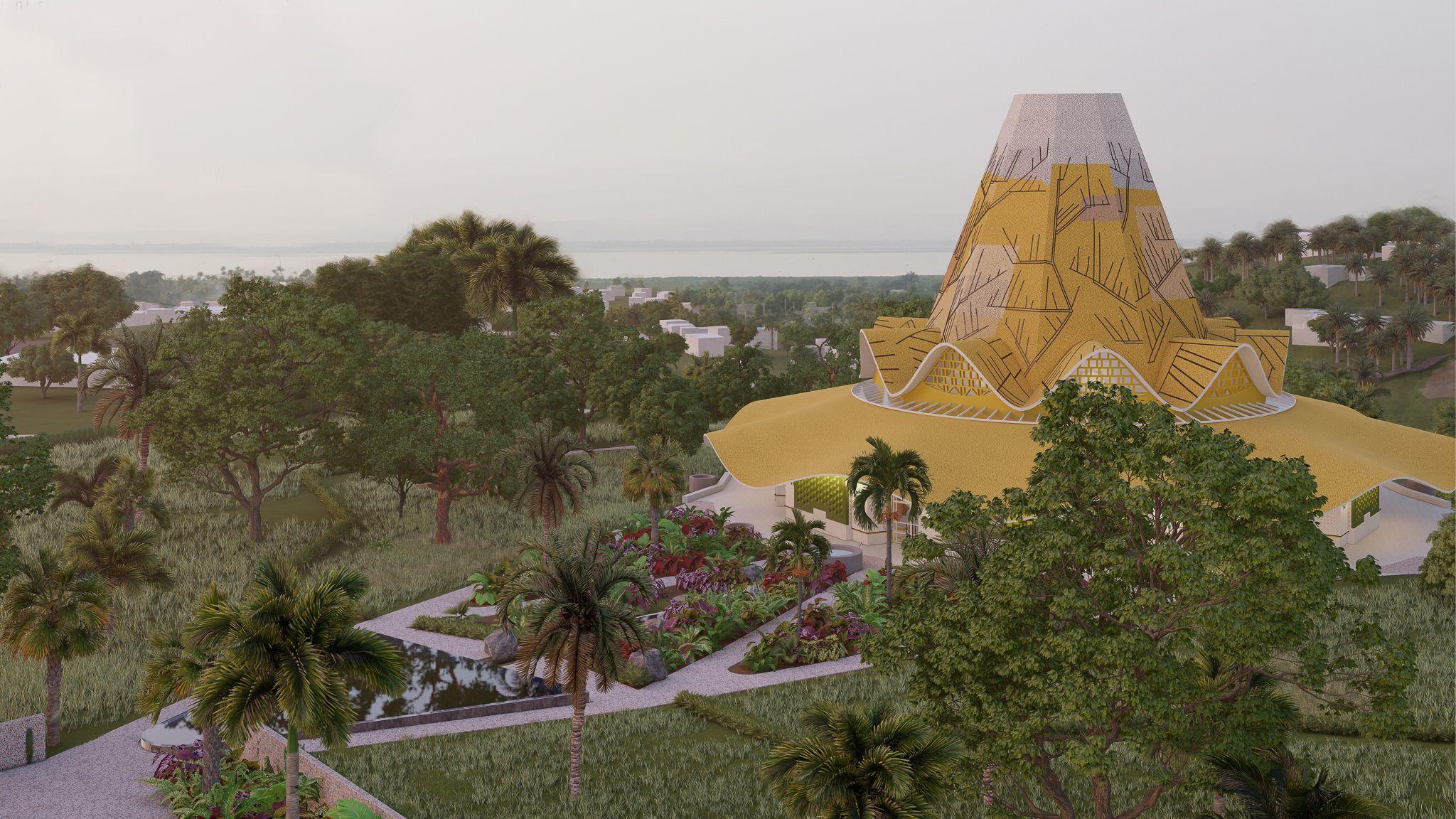2048x1152 Design unveiled for first Baha'i Temple in the DRC