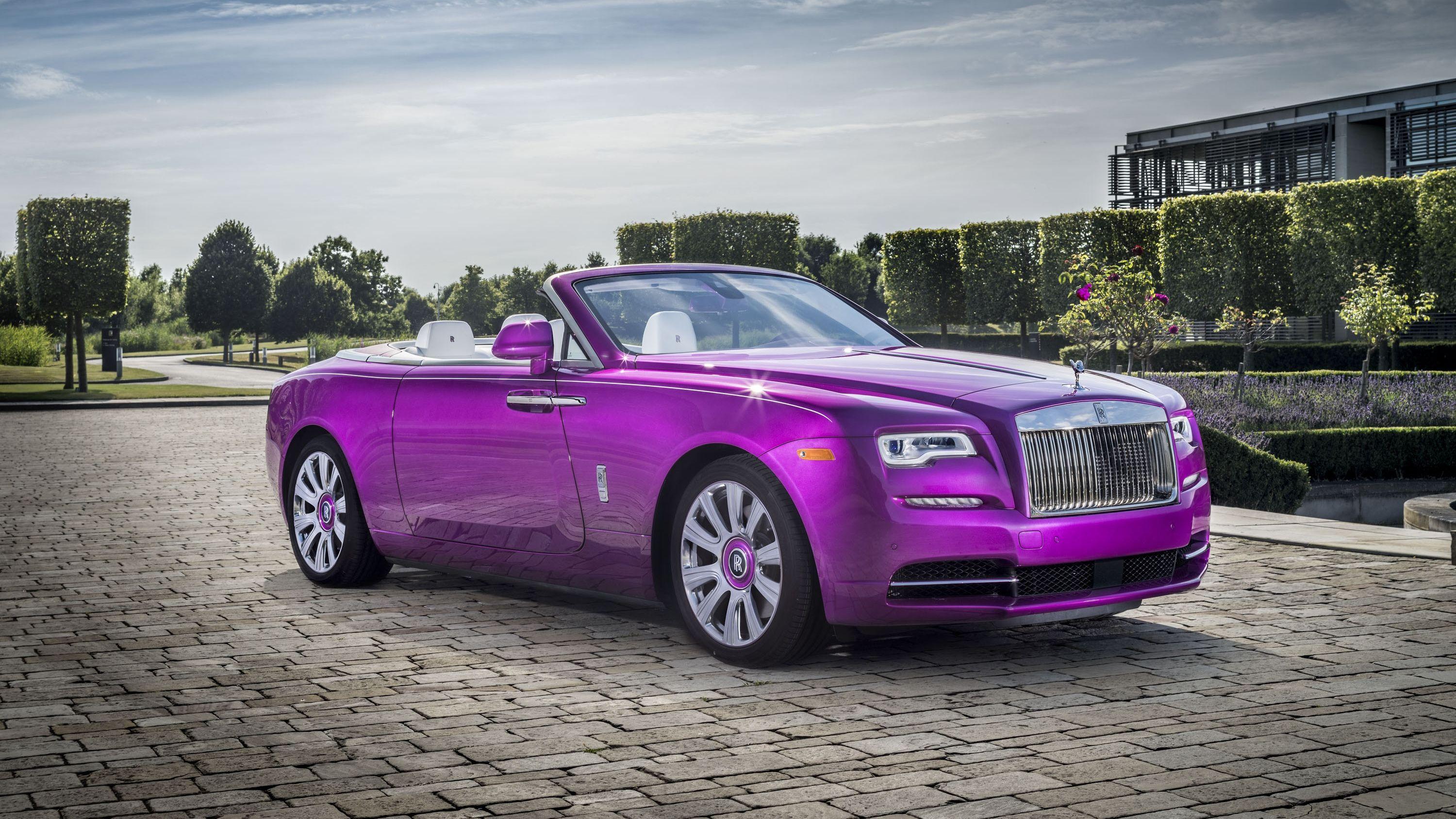 3000x1688 Rolls Royce Dawn In Fuxia Picture, Photo, Wallpaper