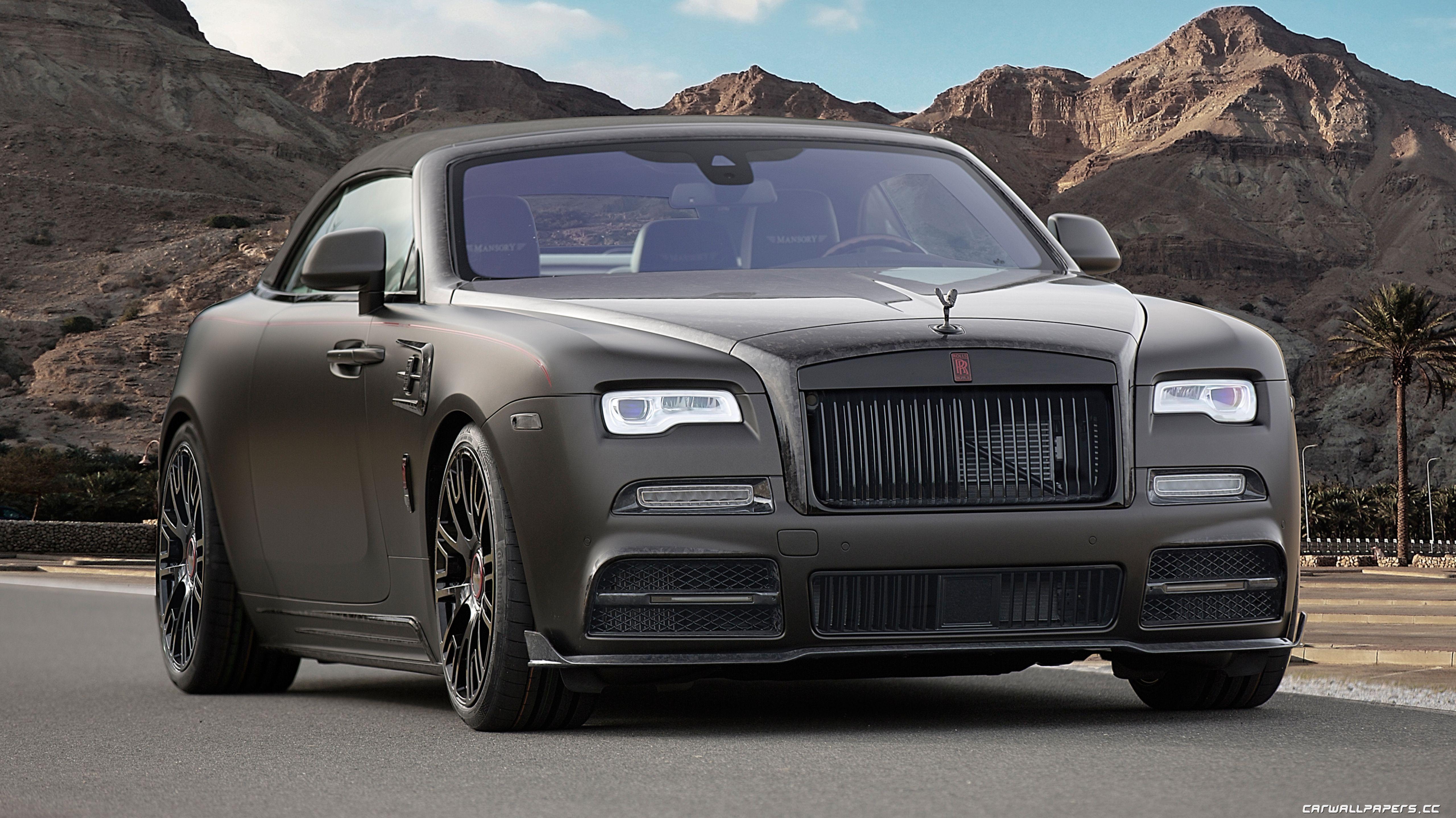 5120x2880 Car Tuning Desktop Wallpaper Mansory Rolls Royce Dawn Black Collage