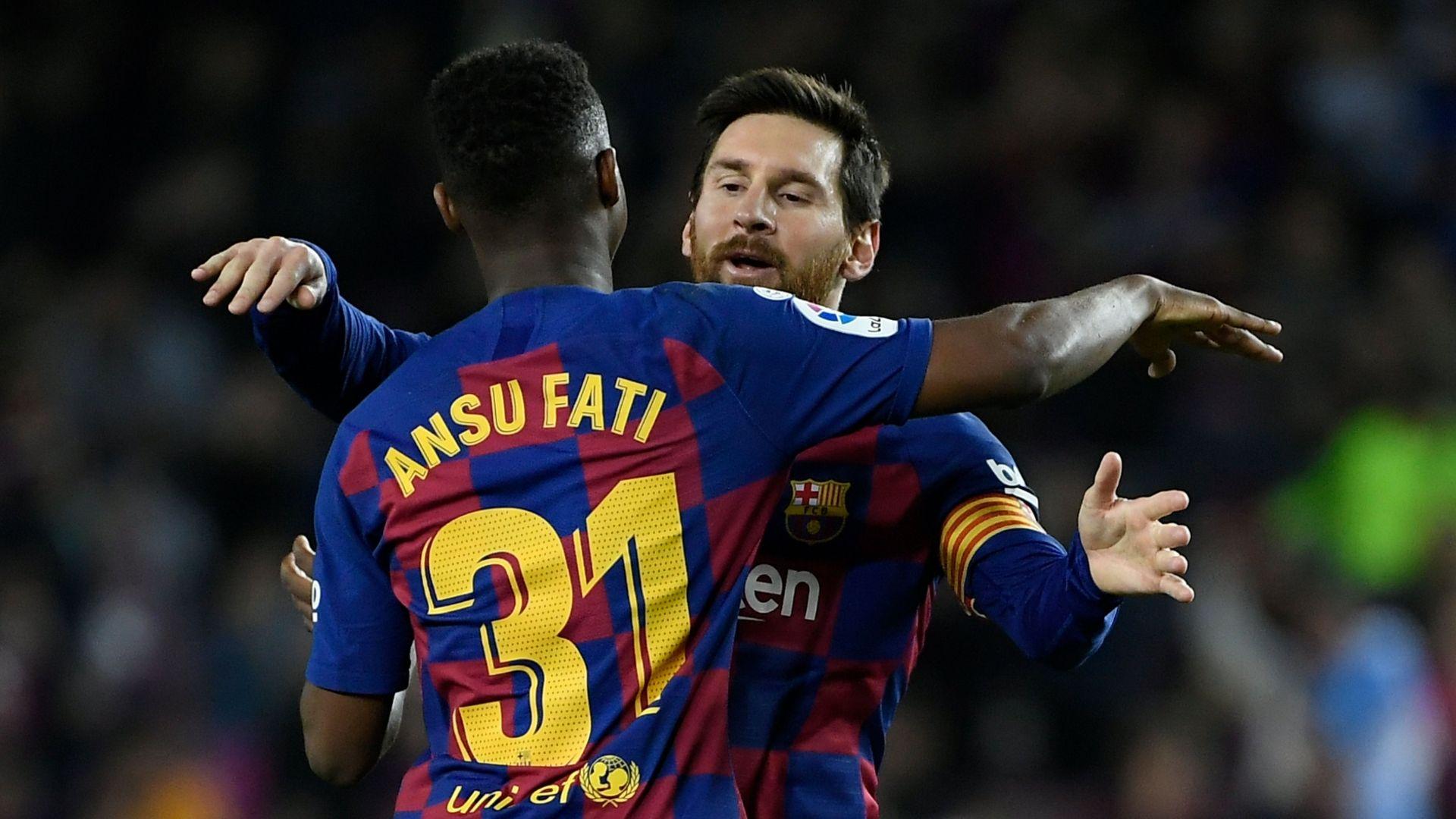 1920x1080 Barcelona prodigy Fati breaks La Liga record in stunning first half performance
