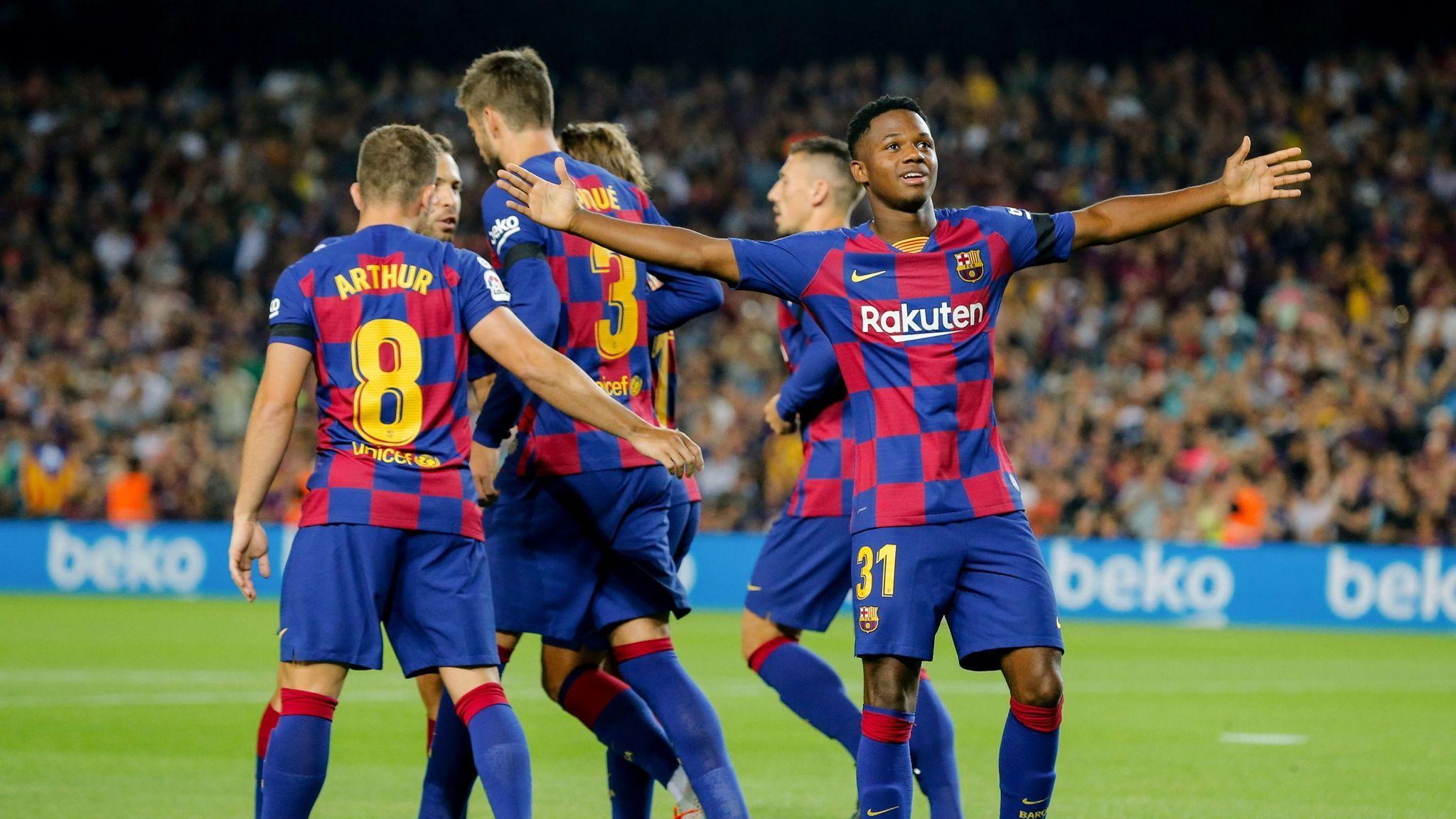 2048x1152 Ansu Fati: Barcelona's 16 Year Old Record Breaker