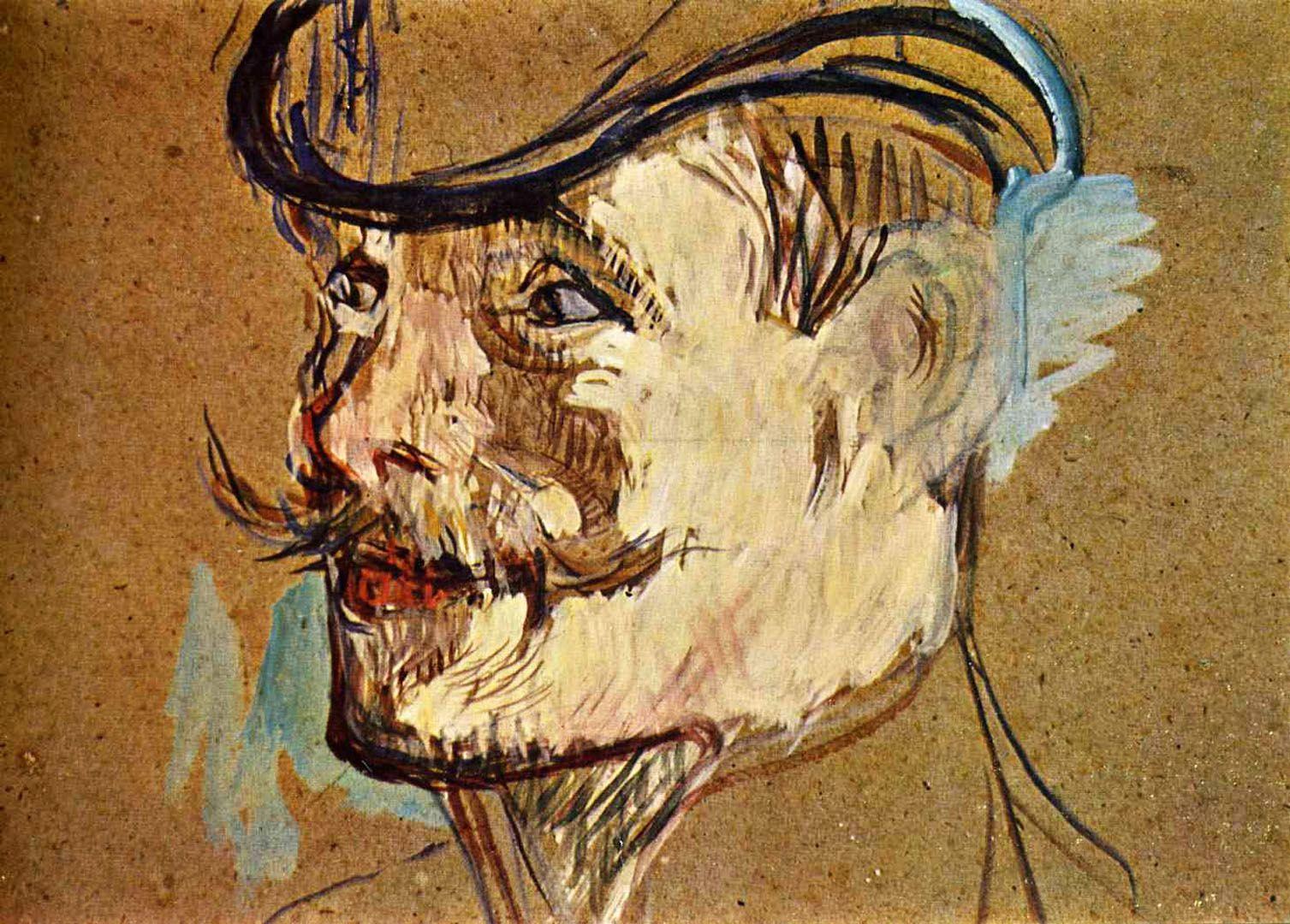 1507x1080 Henri De Toulouse Lautrec (French 1864–1901) Portrait Of William Warrener. Toulouse Lautrec Paintings, Toulouse Lautrec, Henri De Toulouse Lautrec