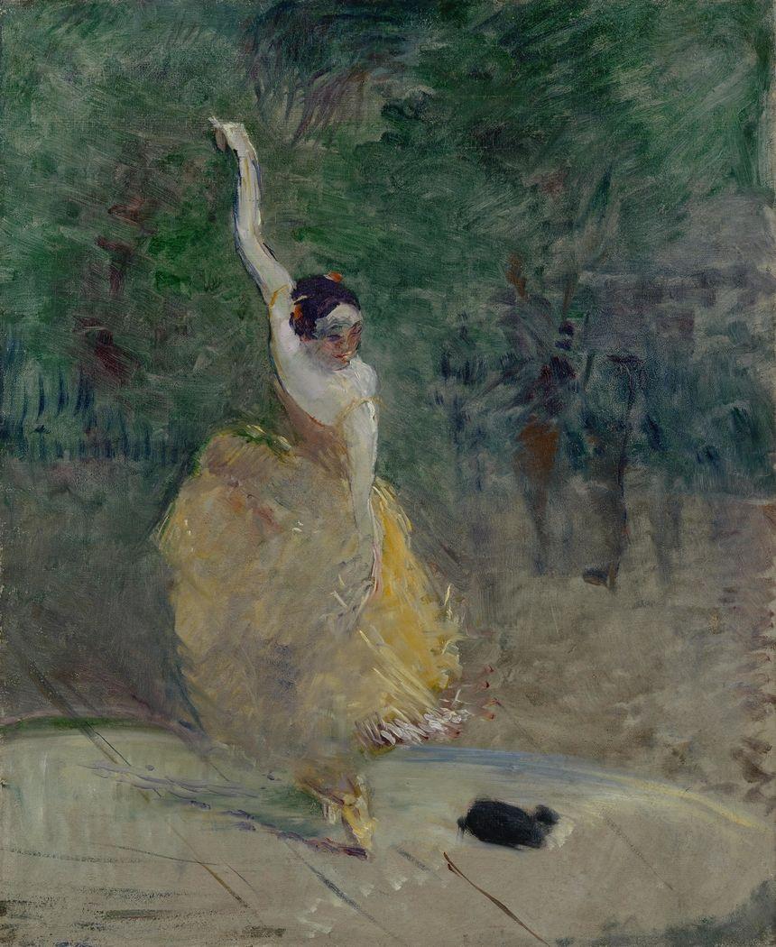 860x1050 Spanish Dancer Henri De Toulouse Lautrec On USEUM