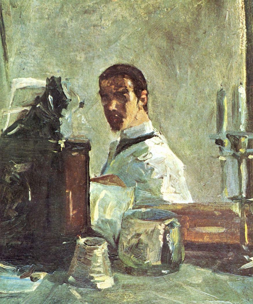874x1050 Selbstporträt Vor Einem Spiegel Henri De Toulouse Lautrec On USEUM