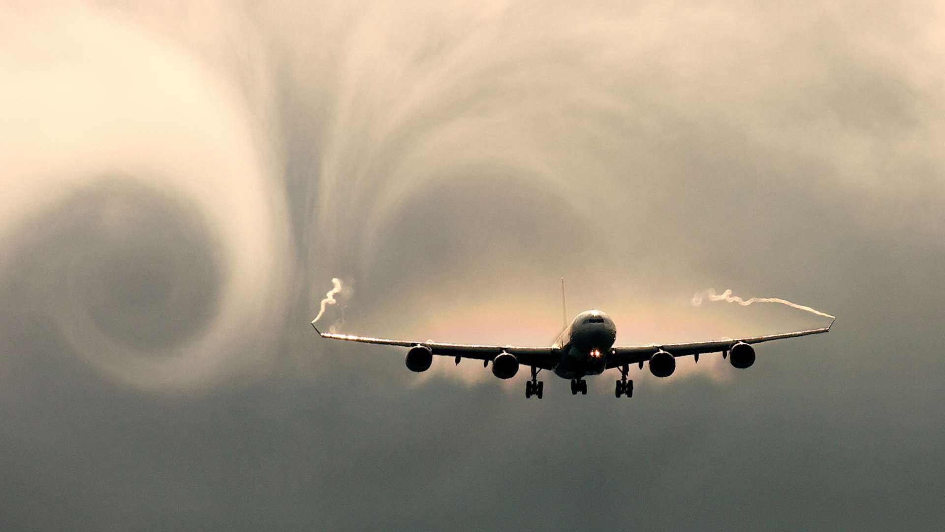 1920x1080 Airbus A340 Wallpaper