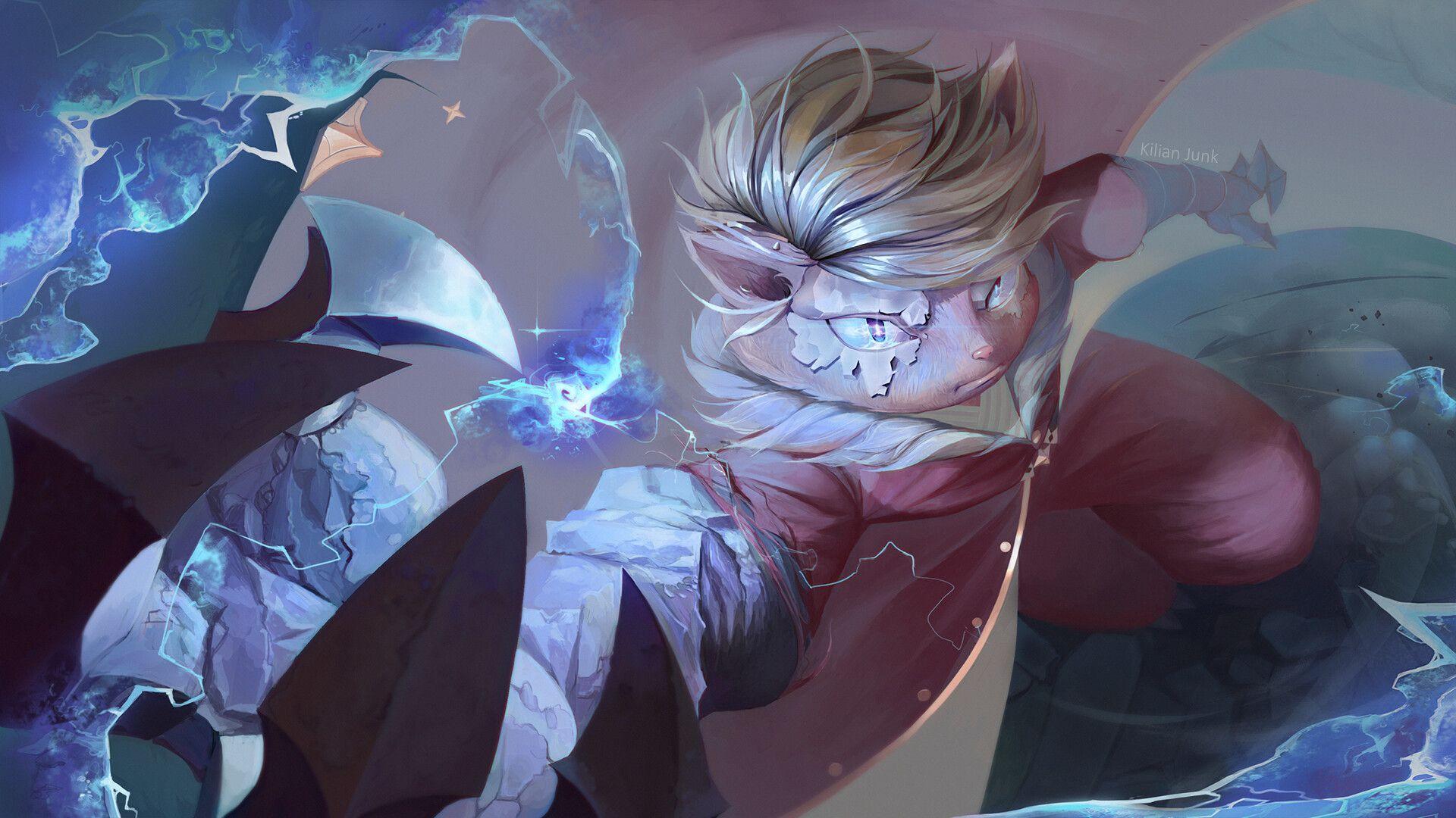 1920x1080 League of Legends Skin Concept Kennen, Kilian Junk