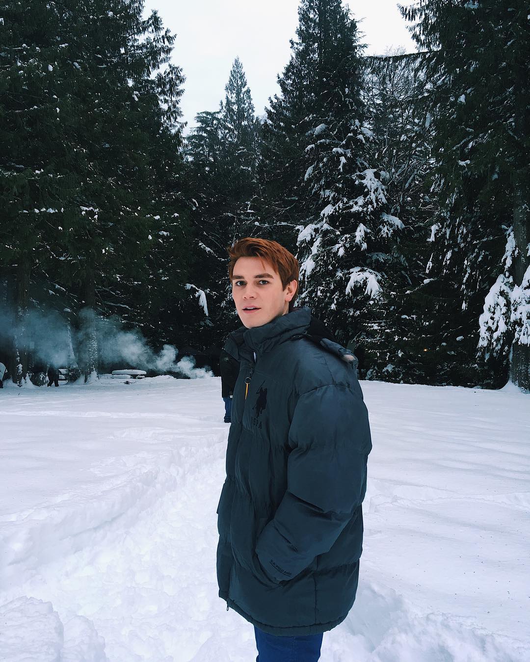 1080x1349 KJ Apa Wallpaper