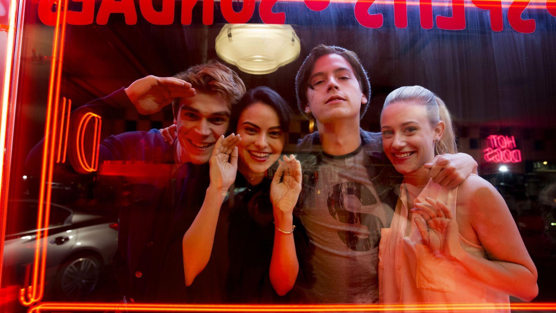 1920x1080 Wallpaper Riverdale, K.J. Apa, Lili Reinhart, Camila Mendes, best tv series, Movies