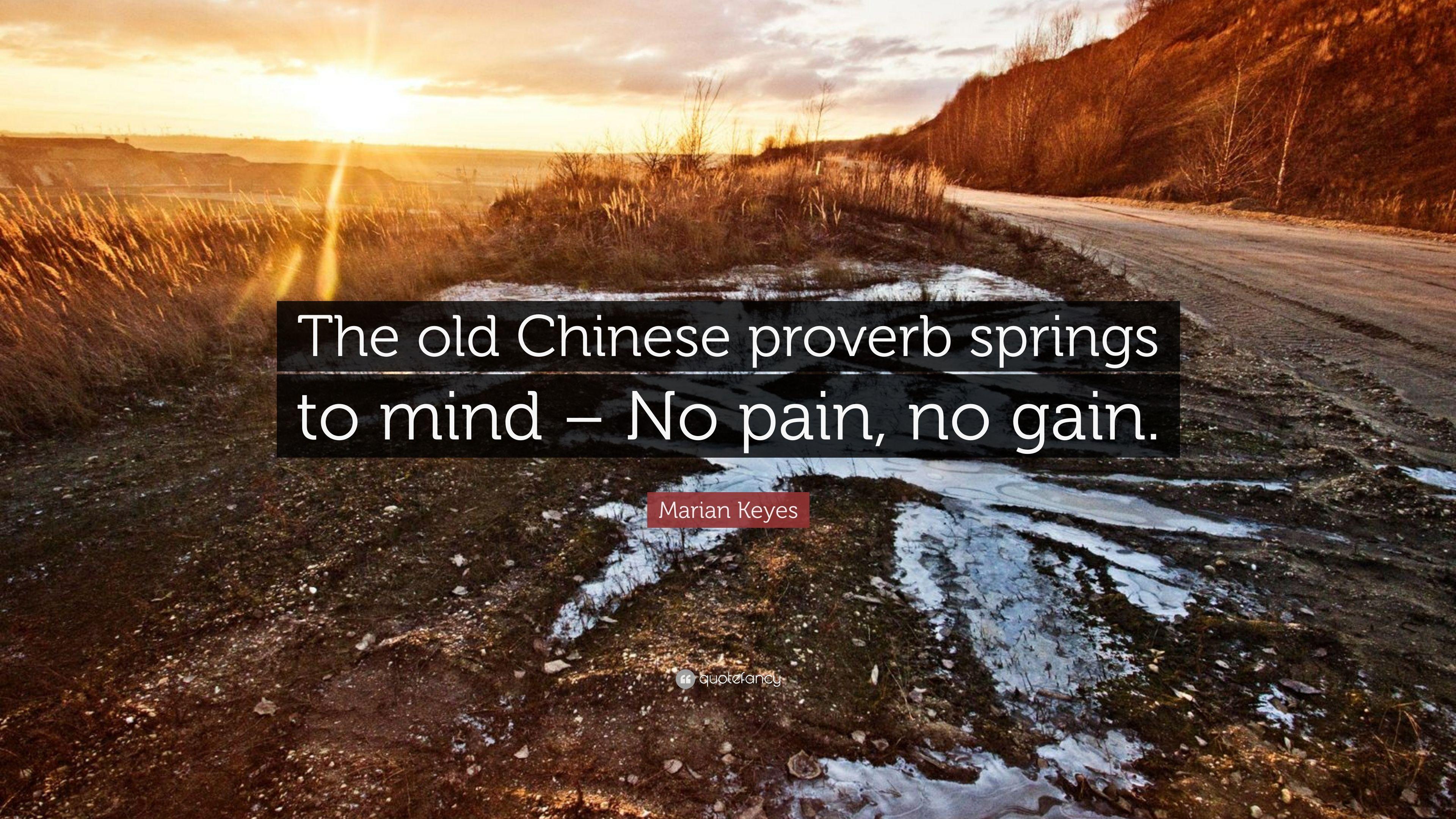 3840x2160 Marian Keyes Quote: “The old Chinese proverb springs to mind