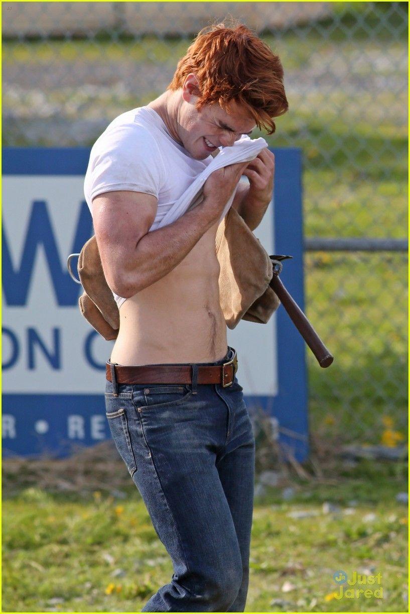 817x1222 KJ Apa Goes Shirtless on 'Riverdale' Set The Pics!: Photo 949843. Cole Sprouse, KJ Apa Picture. Just Jared Jr