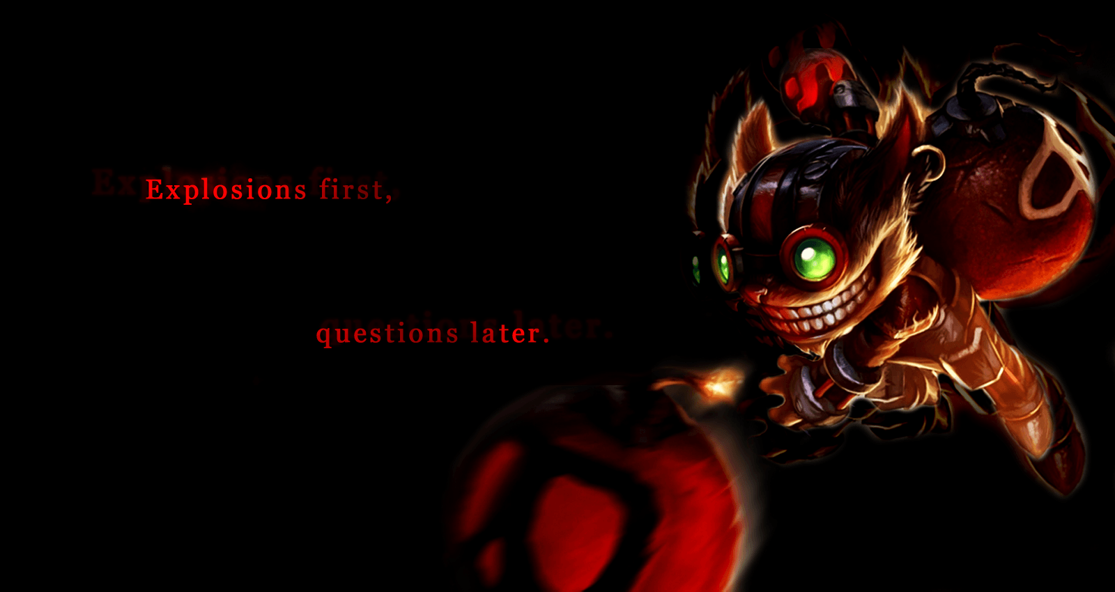 1600x850 A quick Ziggs wallpaper I've made while working on other stuff. Feel free to use