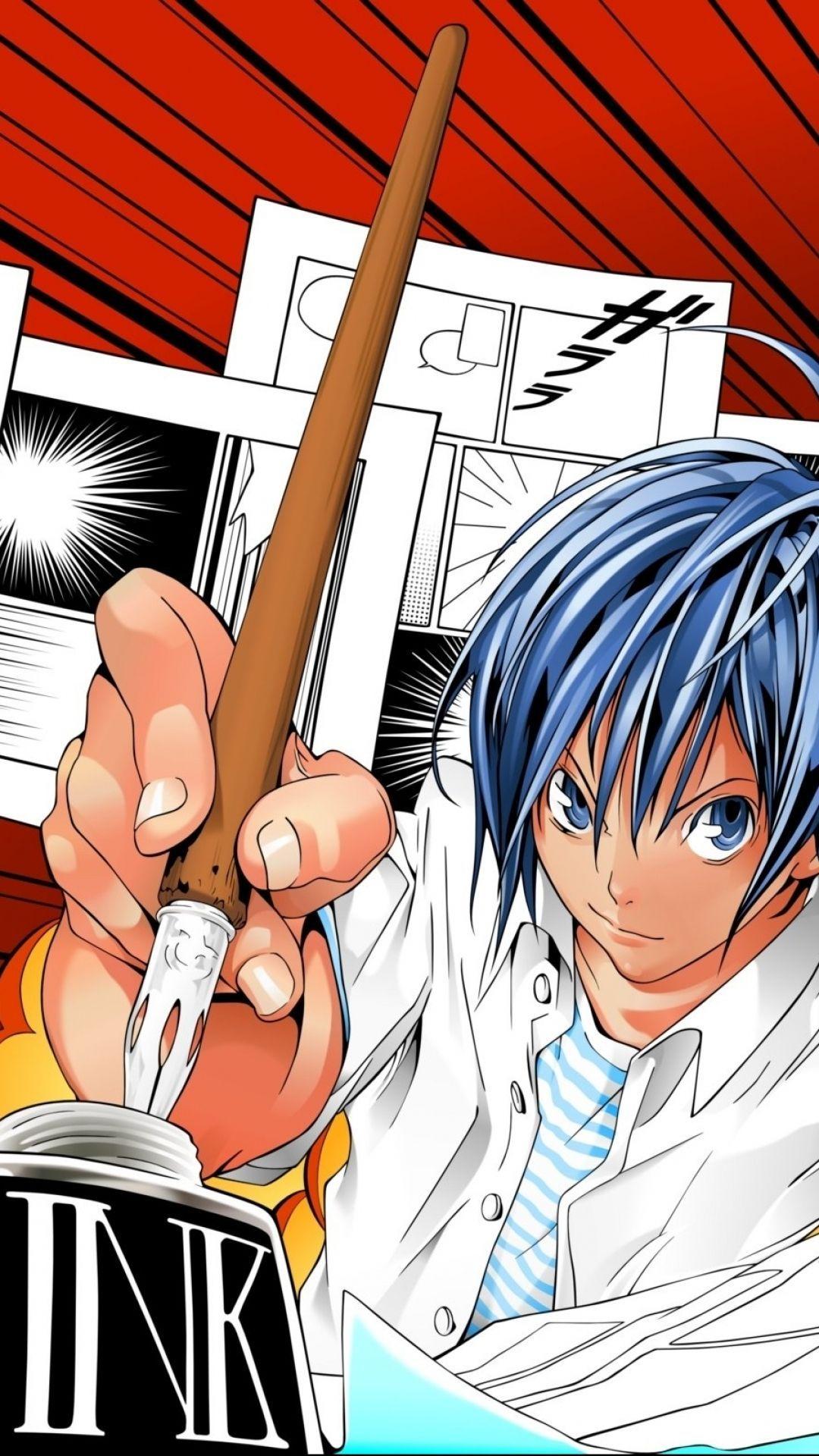 Best of Bakuman Wallpapers -1080x1920 Bakuman HD Wallpaper and Background. Manga vs anime, Anime, Manga