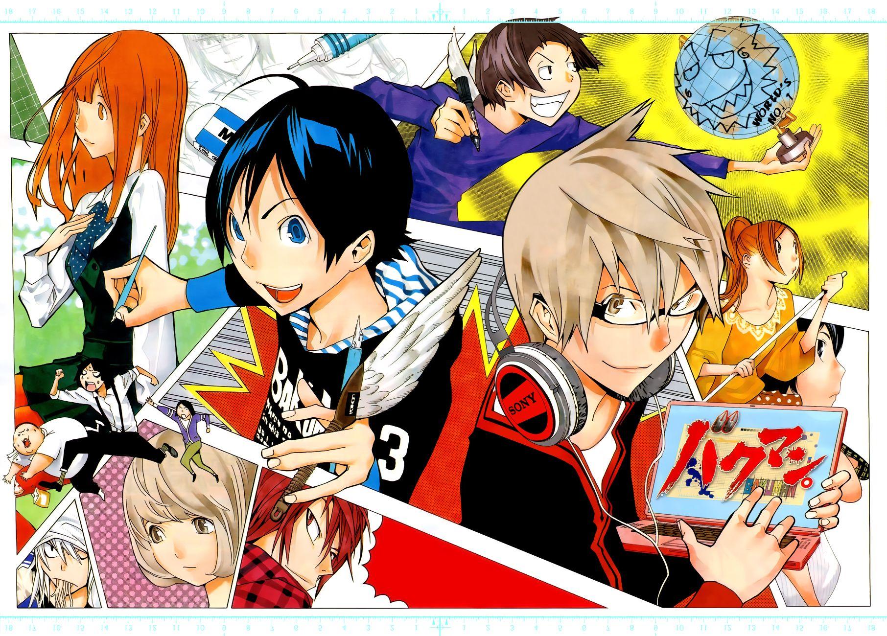 Best of Bakuman Wallpapers -1812x1300 Best HD Bakuman Wallpaper