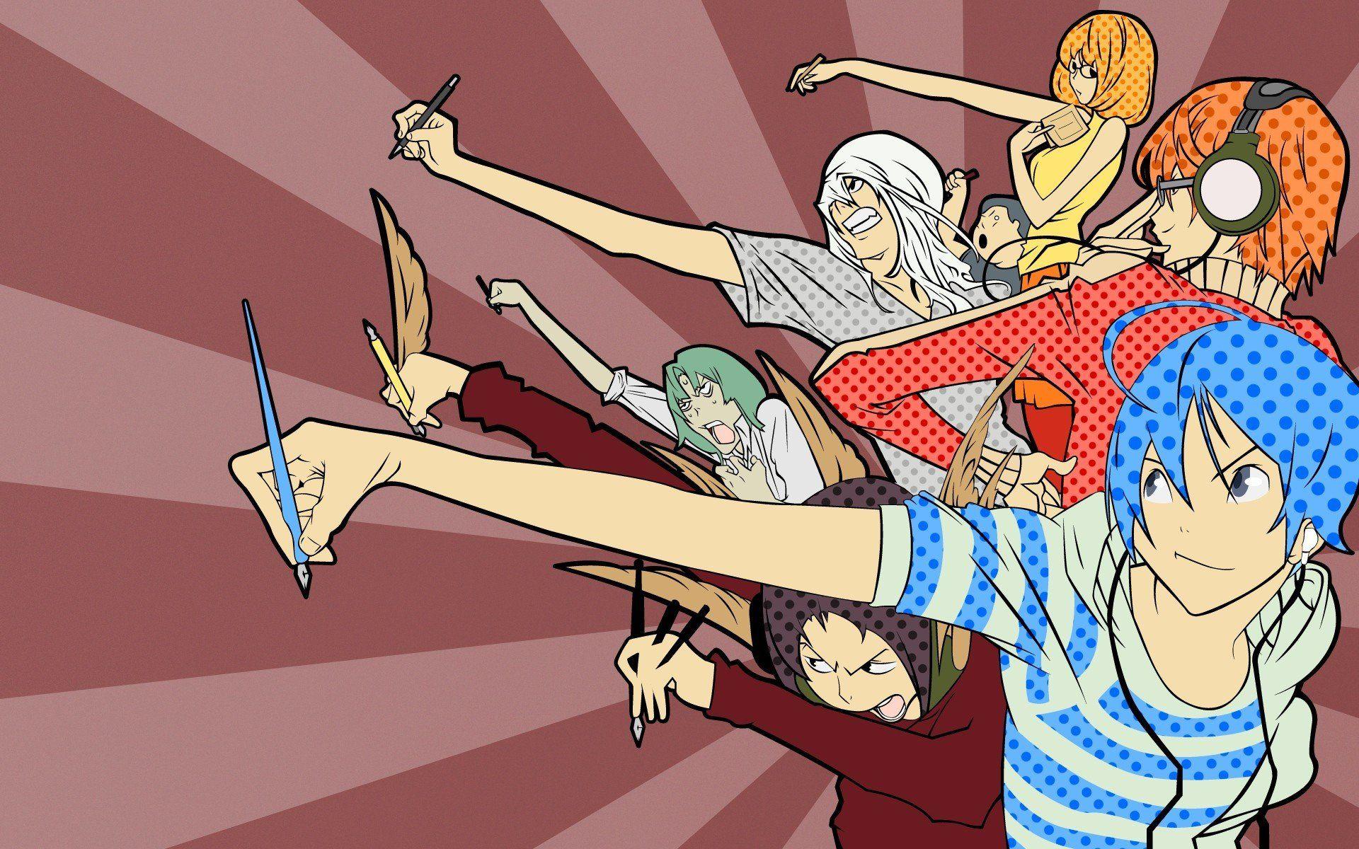 Best of Bakuman Wallpapers -1920x1200 Bakuman, Moritaka Mashiro, Takagi Akito, Niizuma Eiji, Kazuya Hiramaru, Ko Aoki Wallpaper HD / Desktop and Mobile Background