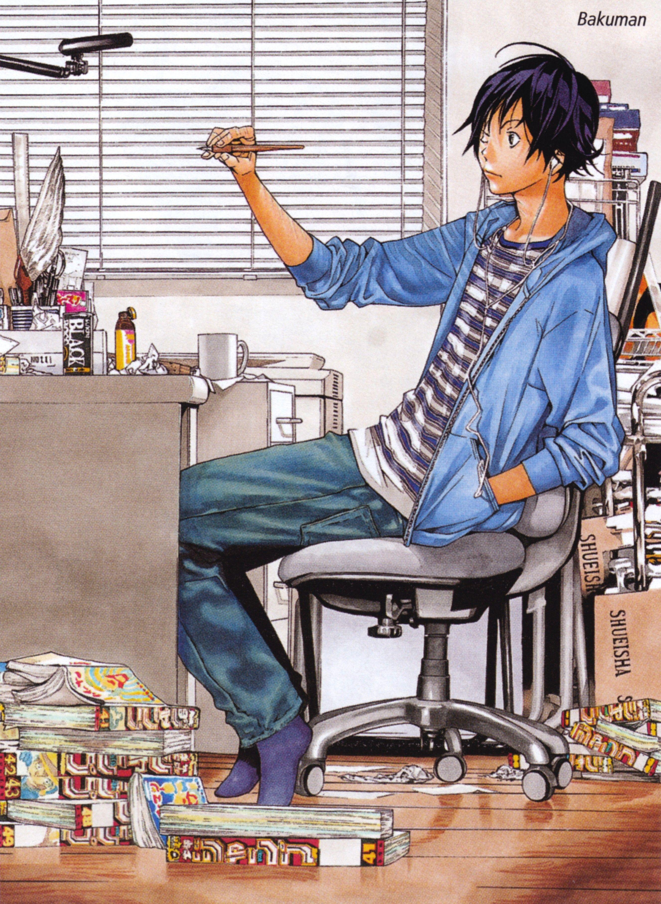 Best of Bakuman Wallpapers -2654x3630 Bakuman and Scan Gallery