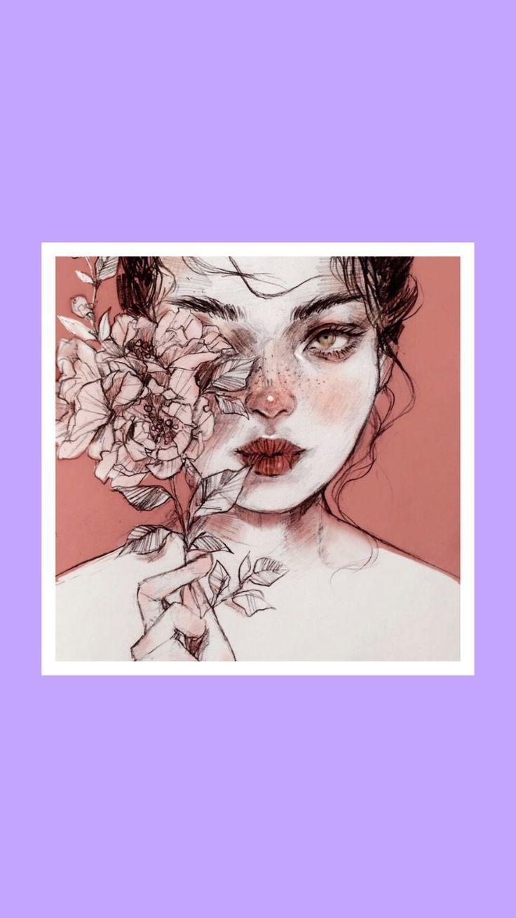 736x1309 Tumblr Purple Background