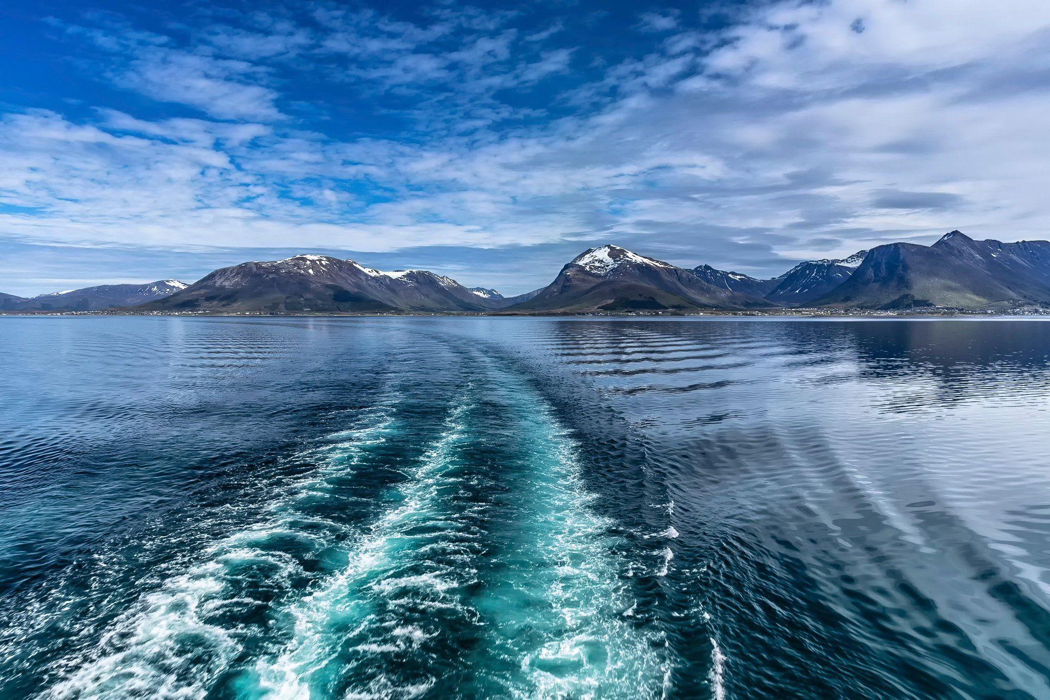 2048x1366 sea, Norway, Mountains Wallpaper HD / Desktop and Mobile Background