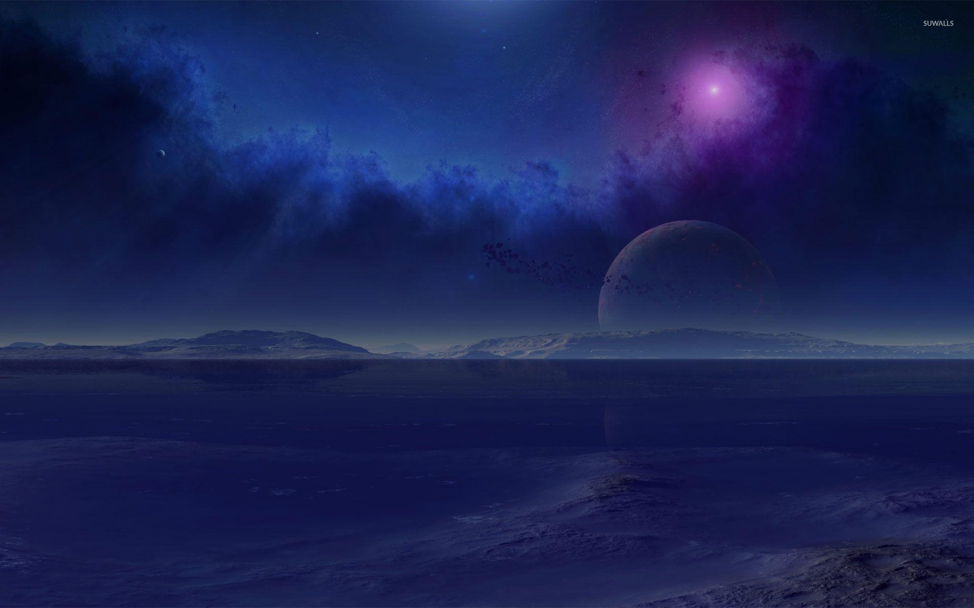 1920x1200 Planets in the sky wallpaper wallpaper