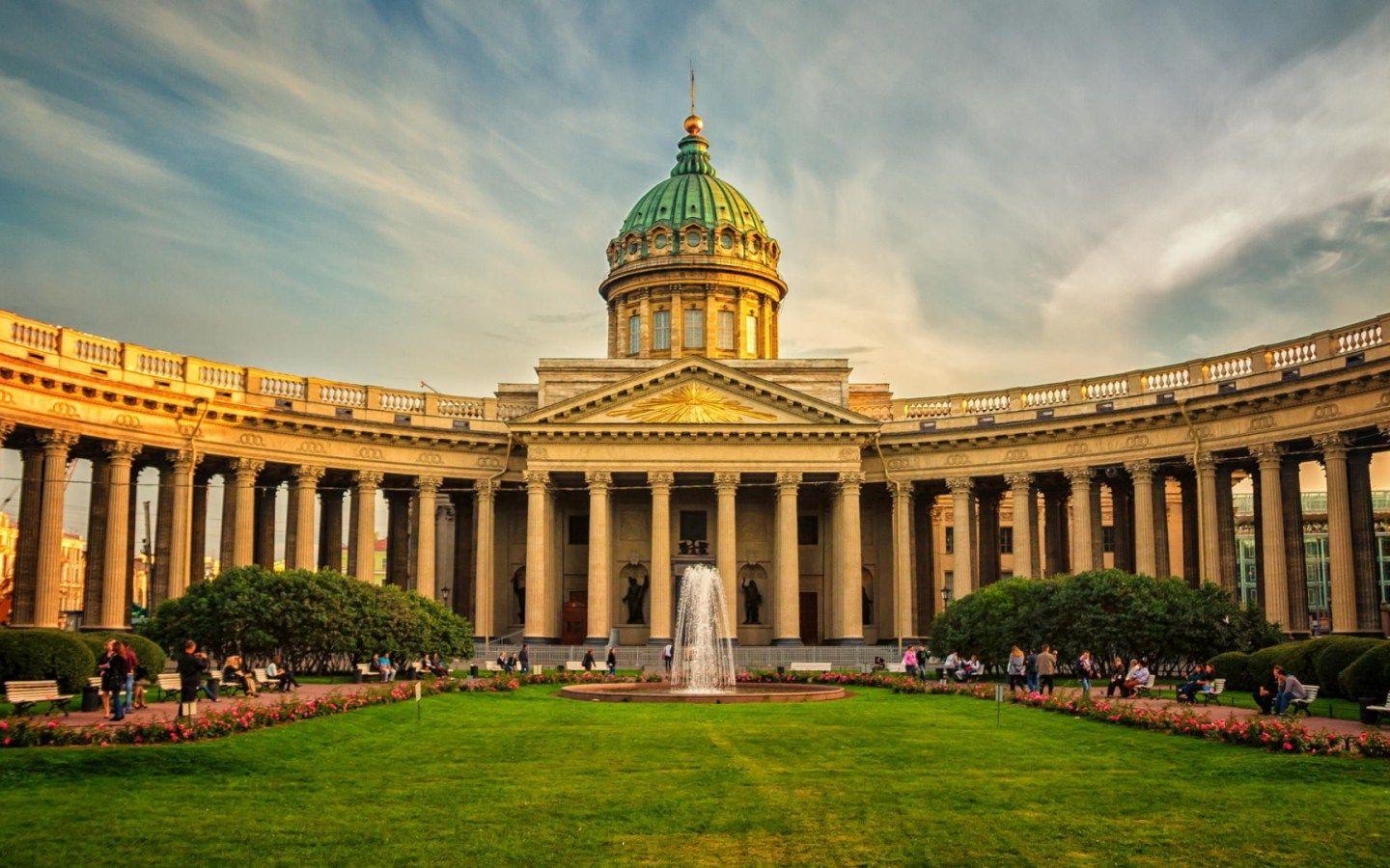 1440x900 Kazan Cathedral, Russia HD Wallpaper & Background • 31375 • Wallur